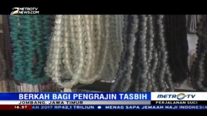 Musim Haji, Omzet Pengrajin Tasbih Naik 40%