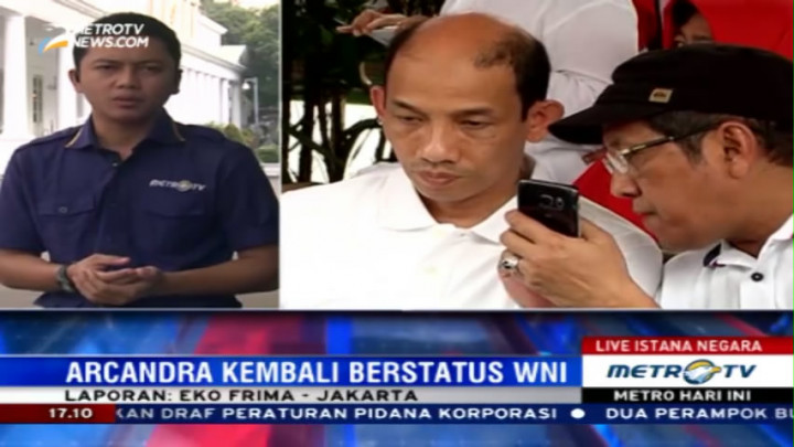 Arcandra Tahar Kembali Jadi Menteri ESDM?