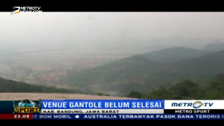 Jelang PON XIX, Venue Gantole Belum Selesai