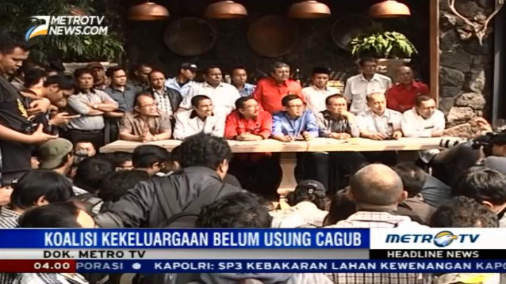 Koalisi Kekeluargaan Belum Usung Cagub DKI