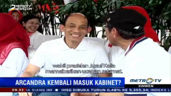 Arcandra Kembali Masuk Kabinet?