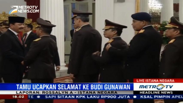 Budi Gunawan Terima Ucapan Selamat dari Para Kolega