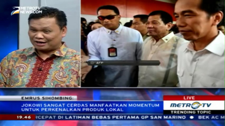 Ajak Tamu Negara ke Tanah Abang, Jokowi Dinilai Konsisten Bangun Ekonomi Kerakyatan