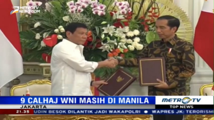 Jokowi Berterima Kasih kepada Duterte