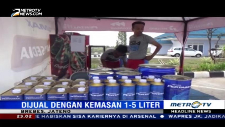 Pertamina Jual Pertamax Eceran di Tol Pejagan-Brebes