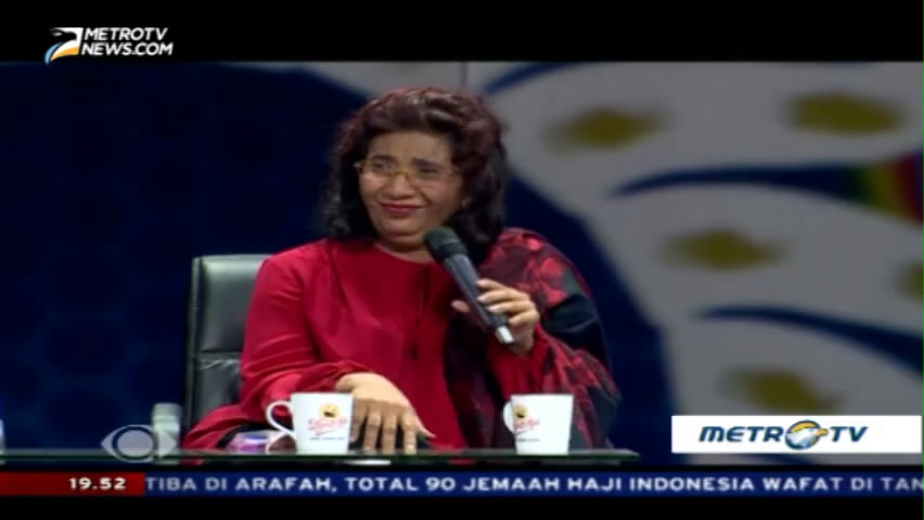 Susi: Masa Mau Saya Tenggelamkan Pak Presiden