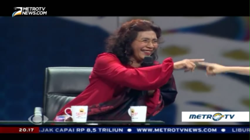 Susi Pudjiastuti Janji Tak Akan Mundur Jadi Menteri