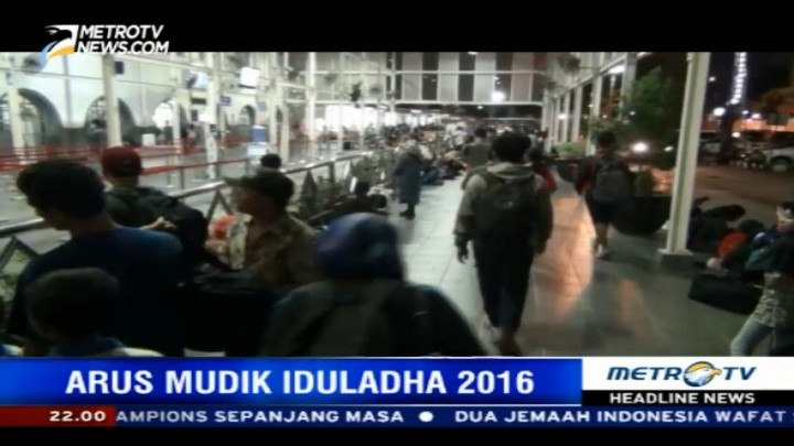 14 Ribu Pemudik Berangkat dari Stasiun Pasar Senen