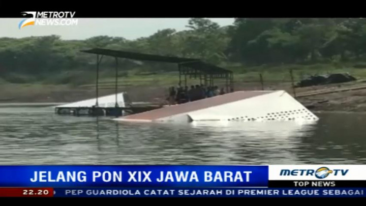 Venue Ski Air Terkendala Penyusutan Air Waduk Saguling