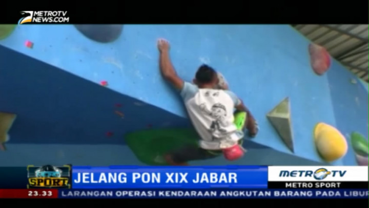 Tim Panjat Tebing Jabar Terus Asah Kemampuan Jelang PON XIX