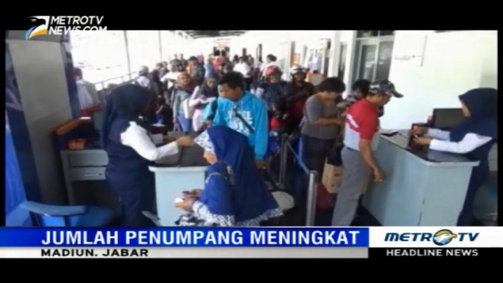 Jumlah Penumpang di Stasiun Madiun Meningkat 30 Persen