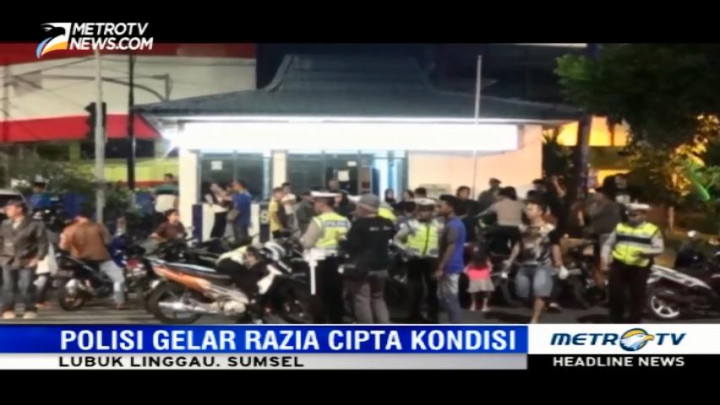 Polres Lubuklinggau Gelar Razia Cipta Kondisi