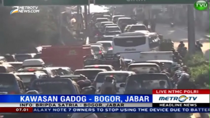 Lalin Padat, Sistem Satu Arah akan Diberlakukan di Jalur Puncak