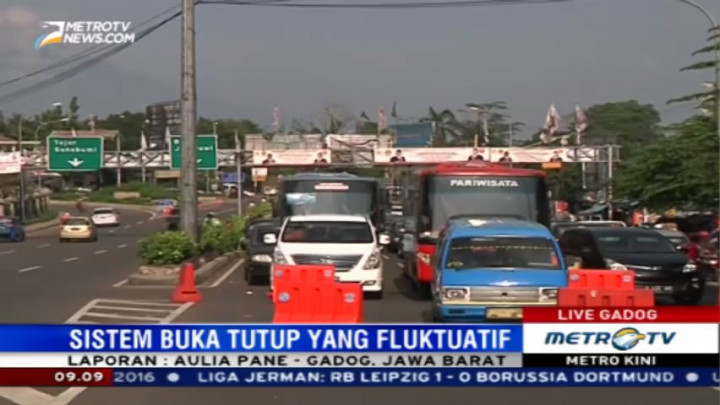 Sistem Satu Arah Diberlakukan di Jalur Menuju Puncak