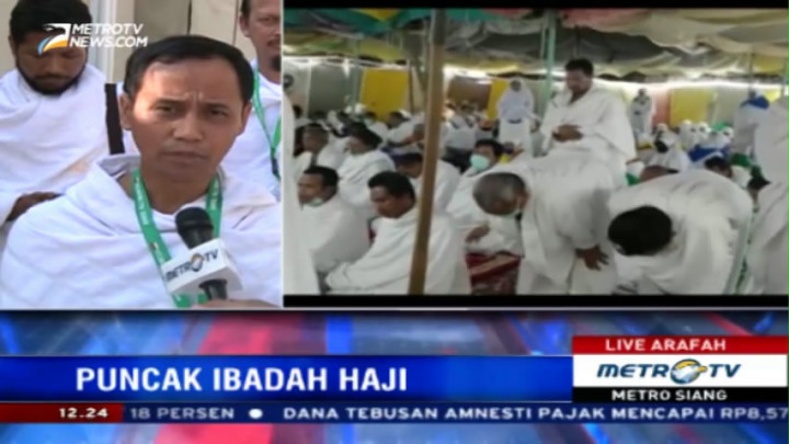 127 Calon Haji Melakukan Safari Wukuf