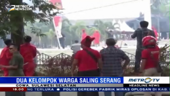 Ritual Adat di Balla Lompoa Berakhir Saling Serang