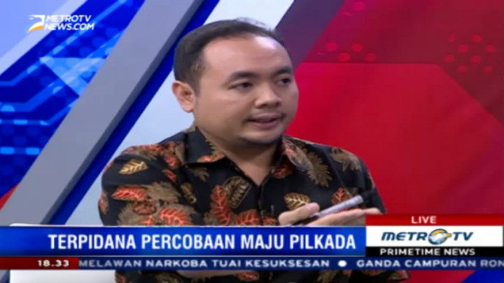 Pembahasan Terpidana Maju Pilkada Dinilai Kental Aroma Politik