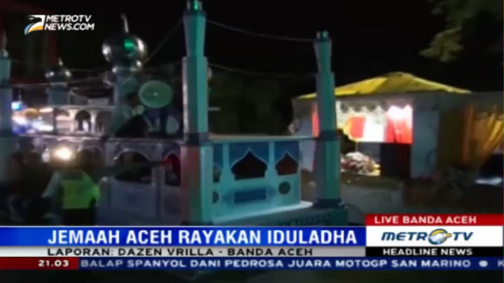 60 Kelompok Meriahkan Pawai Takbiran di Banda Aceh