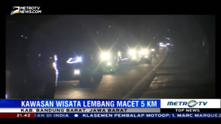 Libur Idul Adha, Kawasan Wisata Lembang Macet 5 Km