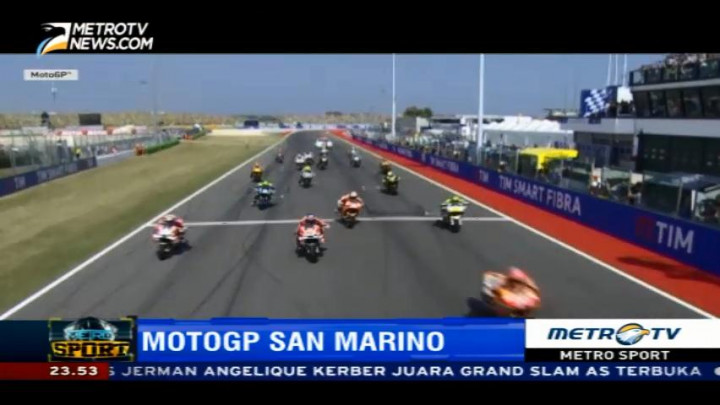 Pedrosa Kalahkan Rossi di GP San Marino