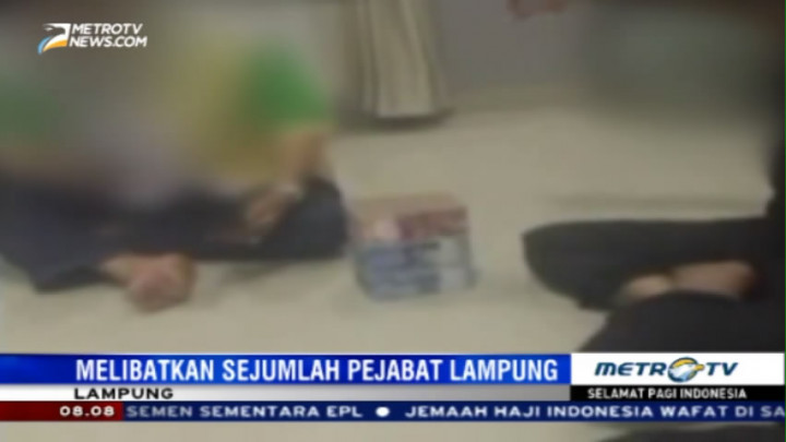Beredar Video Dugaan Suap Pejabat Pemprov Lampung