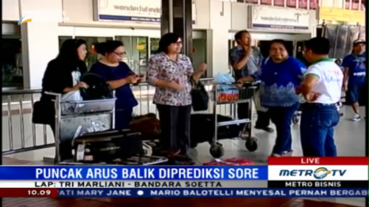 Puncak Arus Balik Iduladha di Bandara Soetta Diprediksi Sore Ini