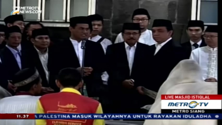 Jokowi dan JK Berkurban Sapi Lokal