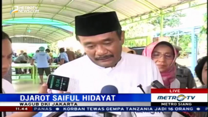 Wagub Djarot Resmikan Tempat Pemotongan Hewan Kurban