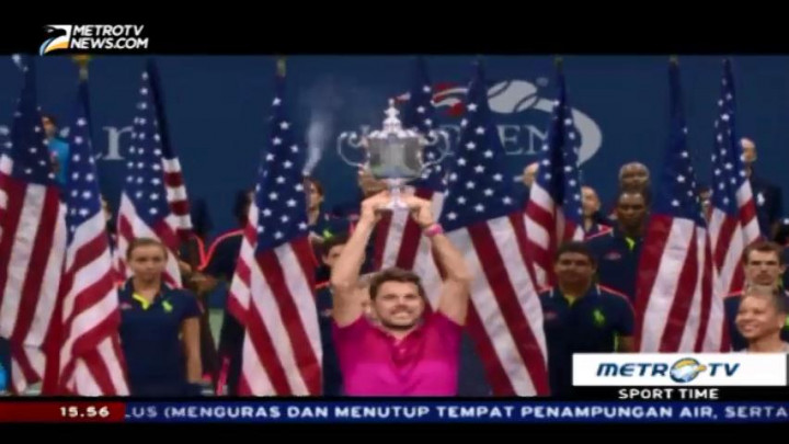 Wawrinka Raih Gelar Juara AS Terbuka Perdana