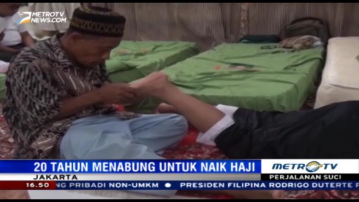 20 Tahun Menabung, Tukang Pijat Ini Akhirnya Naik Haji