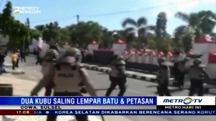 Ritual Pencucian Benda Pusaka di Gowa Kembali Berakhir Bentrok