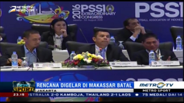 Hinca Panjaitan Tegaskan KLB PSSI Digelar di Makassar