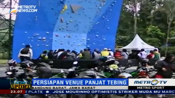 Venue Panjat Tebing Tinggal Lengkapi Fasilitas Pendukung