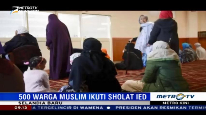 Umat Muslim di Selandia Baru Rayakan Iduladha