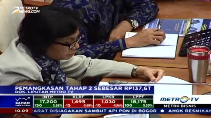 Kemenkeu Pangkas APBNP 2016 Rp137,6 Triliun
