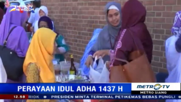 Muslim AS Rayakan Idul Adha di Masjid Komunitas WNI