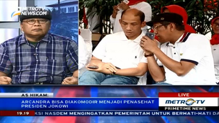 Cegah Kontroversi, Jokowi Bisa Jadikan Arcandra Penasihat