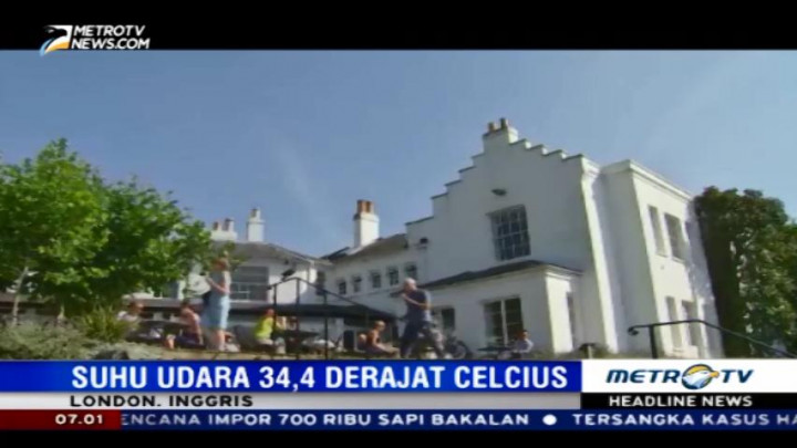 Cuaca Panas Landa Inggris