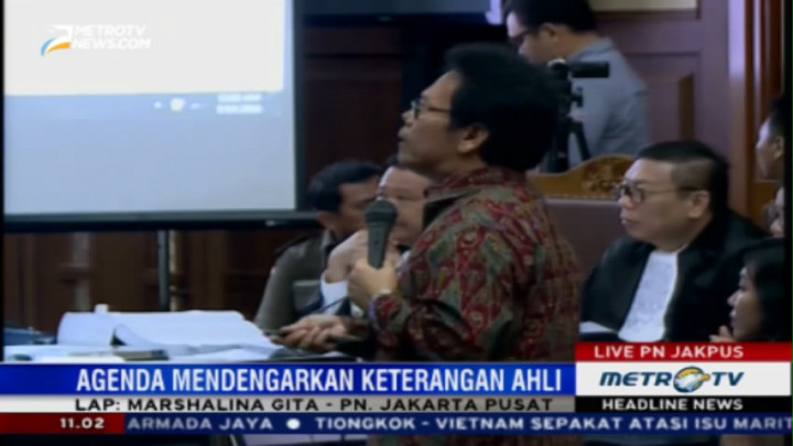 Ahli Kembali Yakinkan Mirna Tewas Bukan Karena Sianida