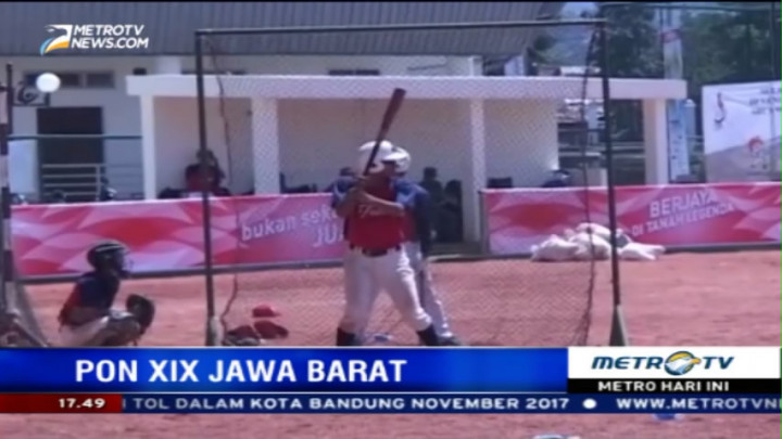 Tim Baseball Jabar Keluhkan Penerangan Venue PON XIX