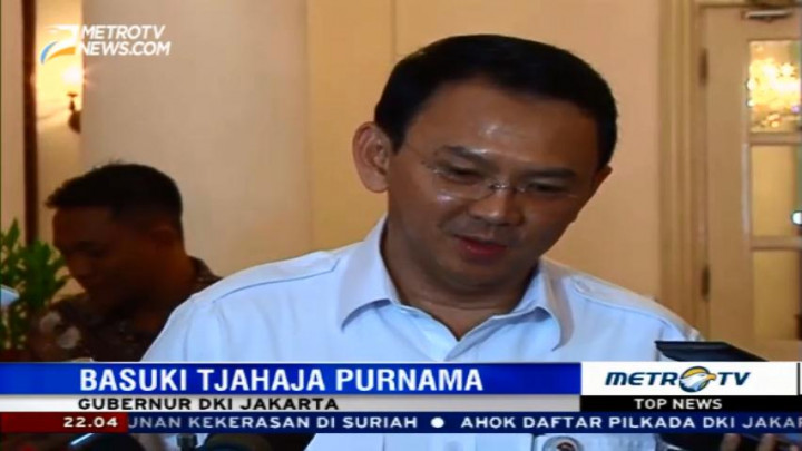 Ahok: Pelaksanaan Reklamasi Pulau G Mengacu Pada Kepres