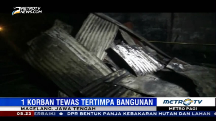 Satu Orang Tewas Akibat Kebakaran Pasar Burung di Magelang