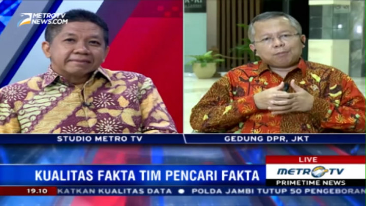 Arsul Sani Sebut Hasil Temuan Tim Pencari Fakta Kurang Detail