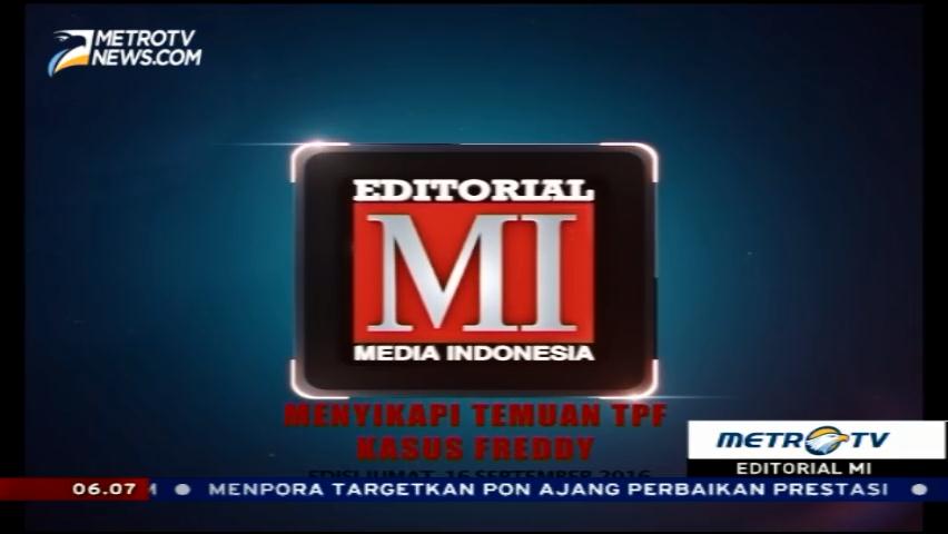 Menyikapi Temuan TPF Kasus Freddy