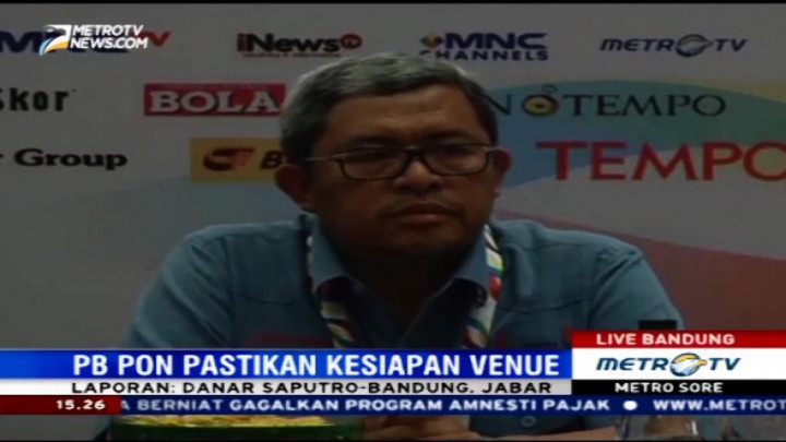 PB PON Pastikan Seluruh Venue Siap Digunakan