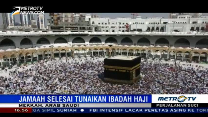 Selesai Menunaikan Ibadah Haji, Jamaah Pulang ke Negara Asal