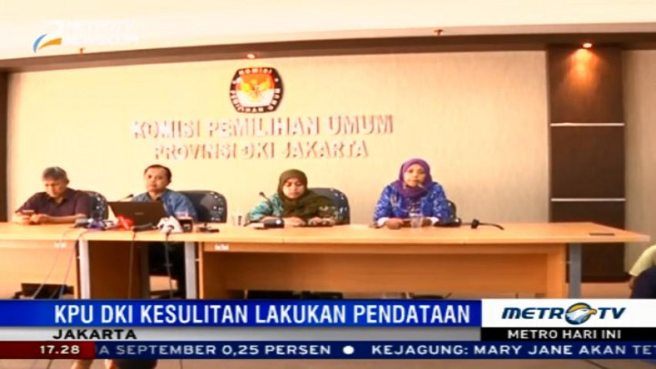 KPU DKI Belum Tetapkan Jumlah Daftar Pemilih Tetap