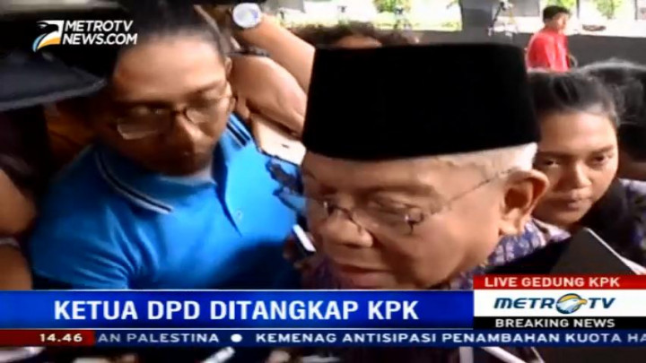 Sambangi KPK, AM Fatwa Konfirmasi Penangkapan Anggota DPD