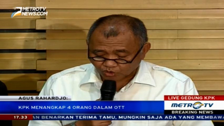 KPK Beberkan Kronologi OTT Irman Gusman