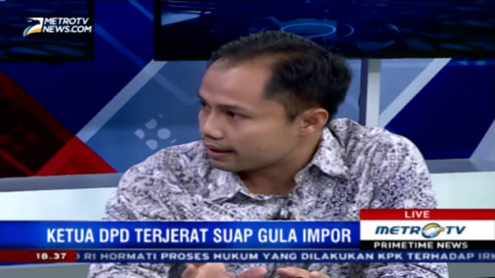 Irman Gusman Bisa Dijerat Pasal Perdagangan Pengaruh